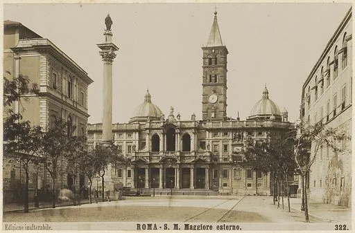 Santa Maria Maggiore alle fine del 1800