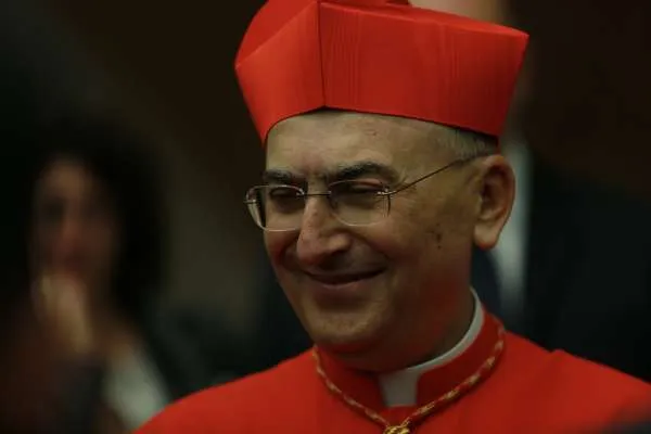 Il Cardinale Mario Zenari durante il Concistoro del 19 novembre 2016 | Daniel Ibanez / ACI Group