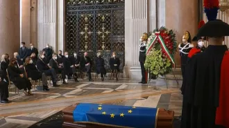 Funerali Sassoli, il Cardinale Zuppi: "Il cristiano come ogni uomo non è un’isola"