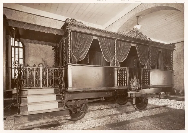 Pio IX sul suo treno | | Centrale Montemartini