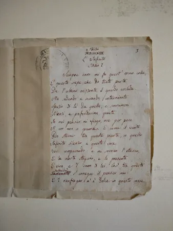 Il Manoscritto di Leopardi, e alcune immagini della mostra | | www.panstudioarchitetti.it