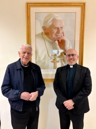 Padre Lombardi e Don Regoli |  | Fondazione Ratzinger