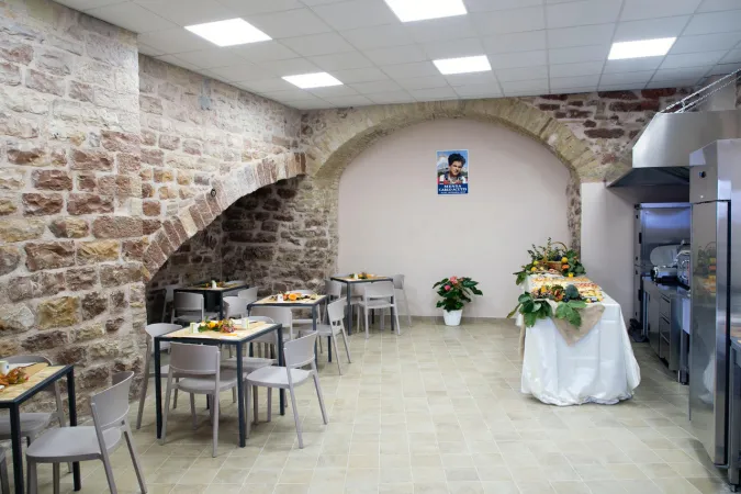 La mensa dedicata a Carlo Acutis |  | Ufficio stampa Diocesi Assisi 