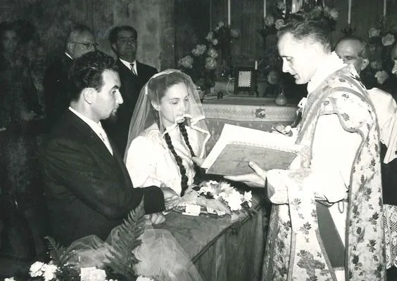 Una immagine del matrimonio di Vanda ed Eugenio Corti | | www.eugeniocorti.net