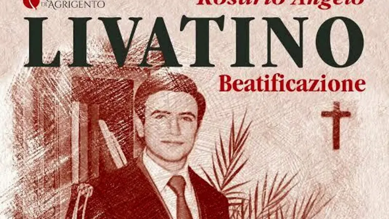 Il manifesto per la beatificazione di Livatino  |  | Diocesi di Agrigento