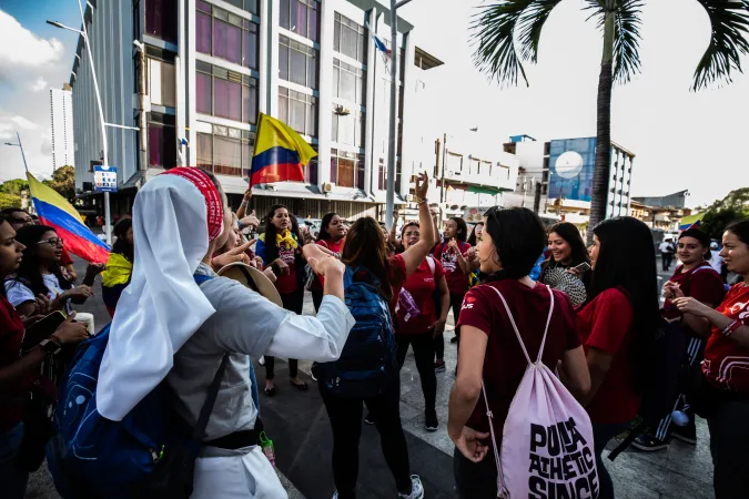 I giovani fanno festa nella Basilica di San Giovanni Bosco | | Daniel Ibanez, ACI Group