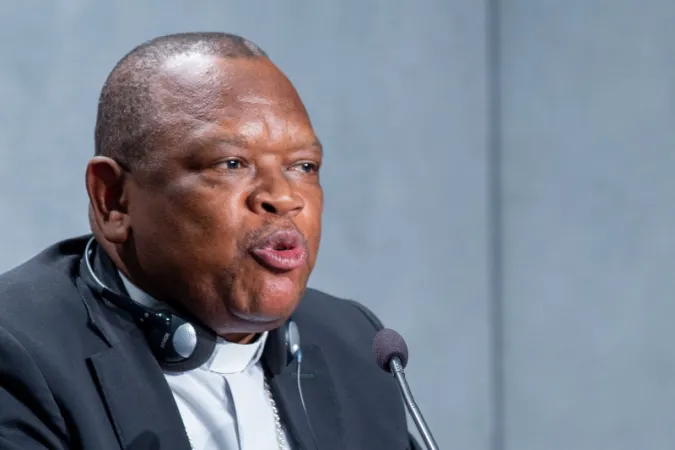 Il Cardinale Ambongo Besungu, Arcivescovo metropolita di Kinshasa |  | Daniel Ibanez CNA