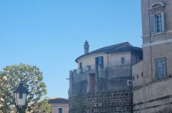 Veduta del Vaticano con la sede dello IOR / AG / ACI Group