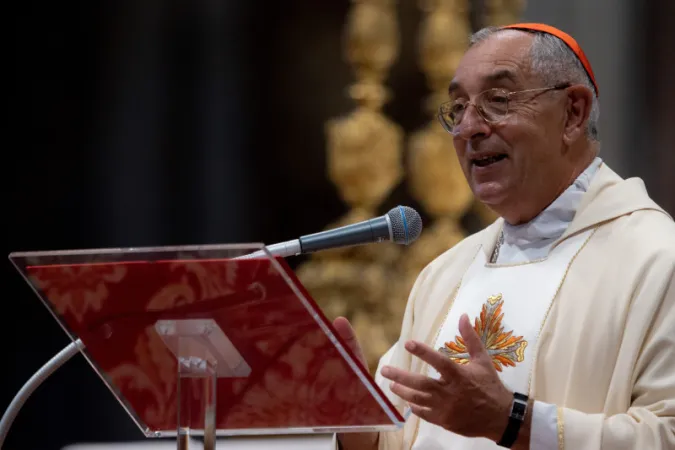Il Cardinale Angelo De Donatis, Vicario Generale di Sua Santità per la Diocesi di Roma |  | Daniel Ibanez CNA