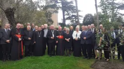 Immagine di gruppo della cerimonia di stamane / Credit AT/ ACI Group