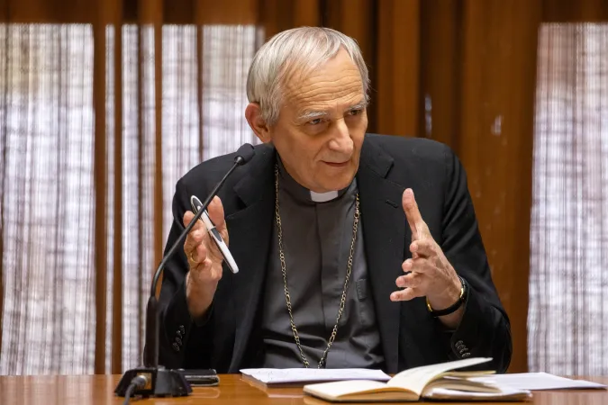 Il Cardinale Zuppi |  | Daniel Ibanez CNA