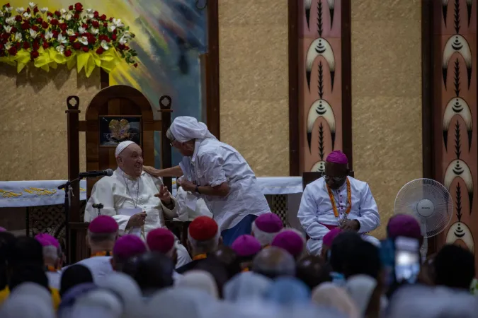 Papa Francesco a Port Moresby | | Daniel Ibanez CNA