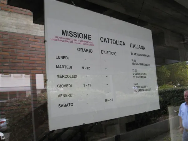 Sede Missione Cattolica Italiana a Düsseldorf | | Missione Cattolica Italiana a Düsseldorf