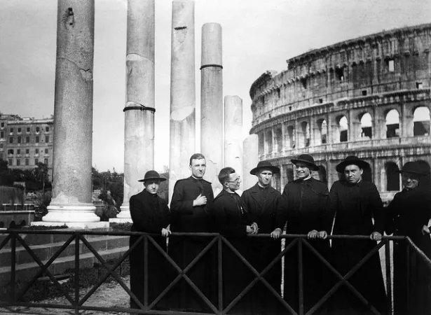 Don Tito Zeman a Roma da studente | | tituszeman.sk