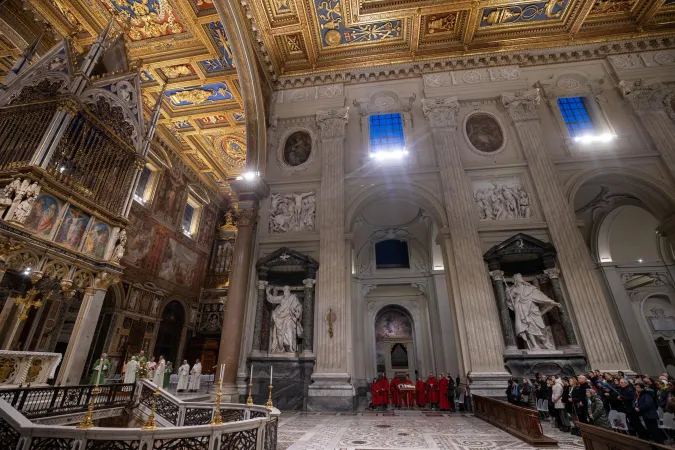 Il Cardinale Reina celebra la Messa per Papa Francesco |  | Daniel Ibanez/ EWTN