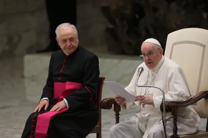 Papa Francesco all' Udienza Generale | | Daniel Ibanez/ EWTN