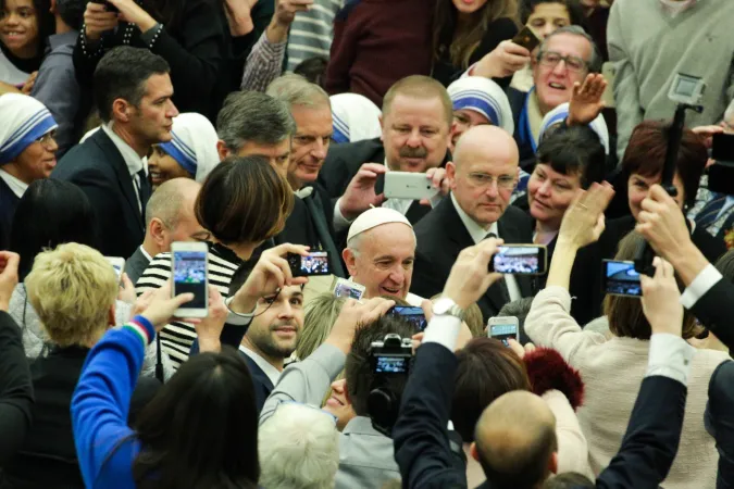 Papa Francesco, Udienza | | Lucia Ballester, ACI Group