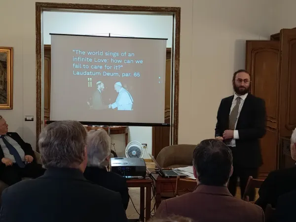 Un momento della conferenza |  | Ambasciata d' Israele presso la Santa Sede