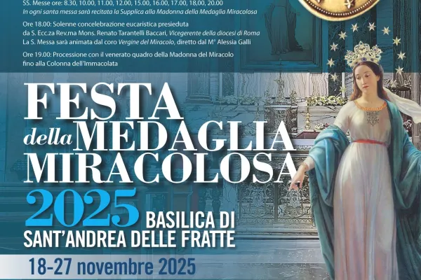 La locandina dell'evento / Credit Sant'Andrea delle Fratte