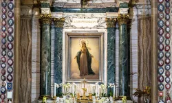 L'altare della Madonna del Miracolo a Roma / Credit Sant'Andrea delle fratte
