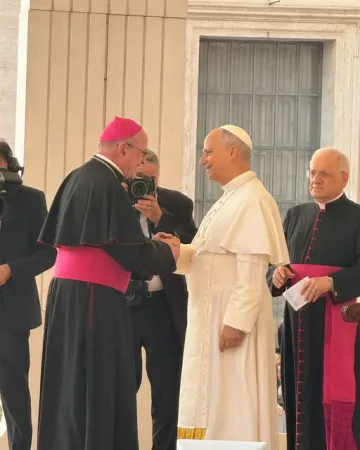 L'Arcivescovo Redaelli e Papa Leone XIV |  | Arcidiocesi di Gorizia