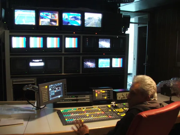 Uno studio di regia Tv |  | Wikicommons Pubblico Dominio