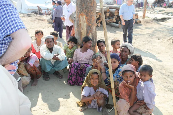 Rohingya | Profughi Rohingya nel territorio di Rakhine | Wikimedia Commons
