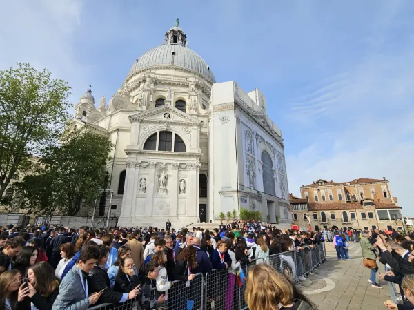 Papa Francesco alla Basilica della Madonna della Salute | | MM ACI Stampa