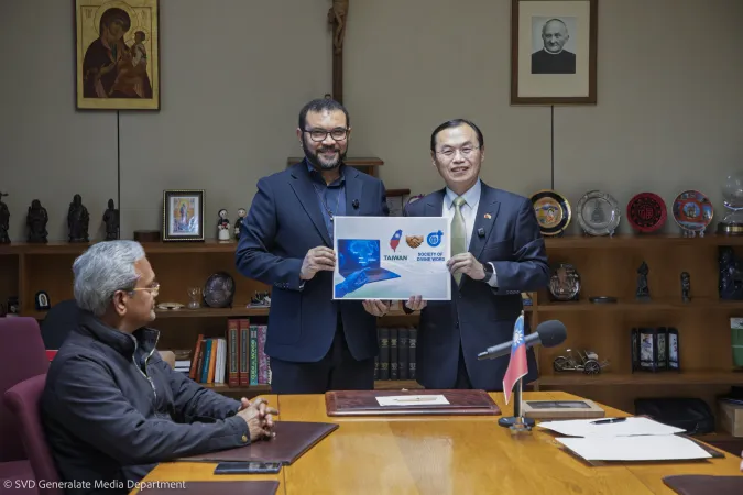 Taiwan, SVD | La cerimonia di consegna della donazione di Taiwan alla Società del Verbo Divino, 11 dicembre 2025 | SVD Generalate Media Department