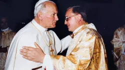 Giovanni Paolo II e l'arcivescovo Tadeusz Kondrusiewicz / Ruskatolik.rf