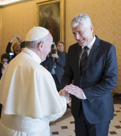 Il Papa e il presidente croato di Serbia - Erzegovina  |  | OR/ ACI