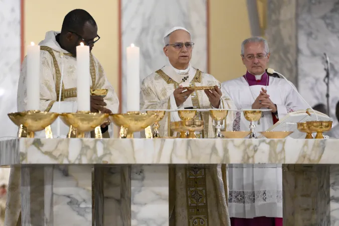 Papa Leone XIV a Sant'Anselmo |  | Vatican Media / EWTN