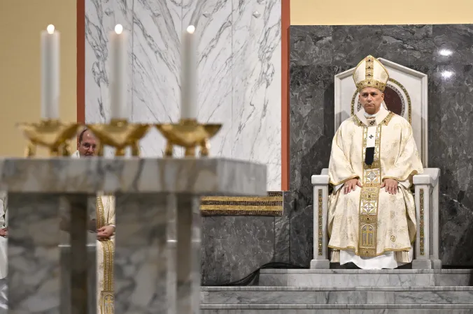 Papa Leone XIV a Sant'Anselmo |  | Vatican Media / EWTN