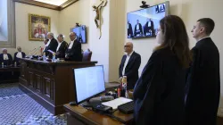 Un momento della prima udienza del Processo di Appello sulla gestione dei fondi della Segreteria di Stato / Vatican Media / ACI Group