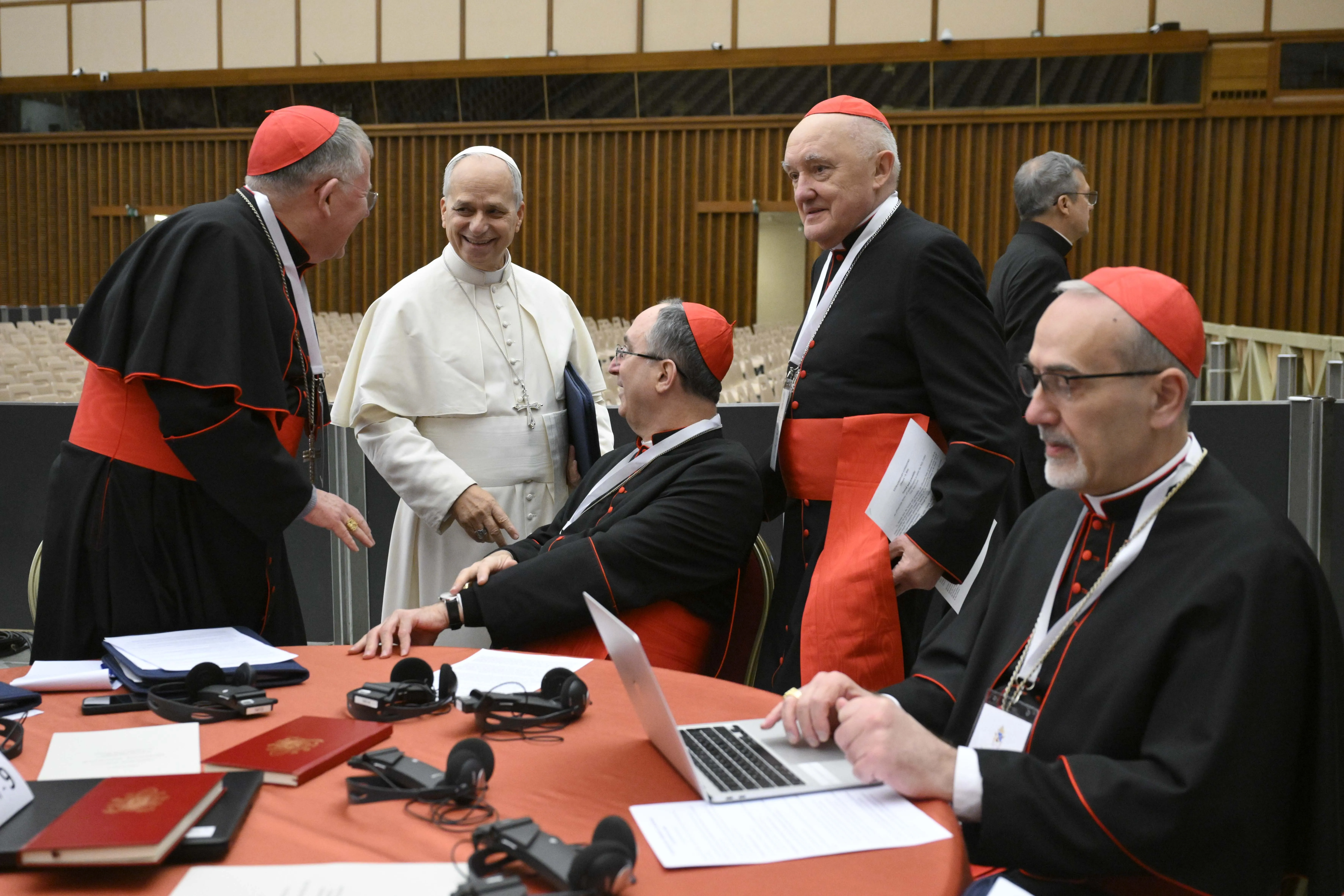 Papa Leone XIV al Concistoro