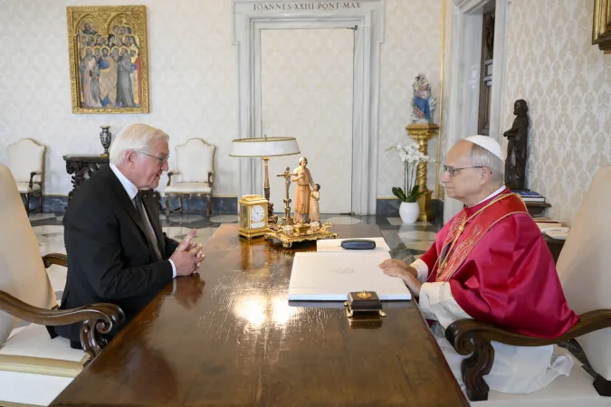 Il Papa e il presidente Steinmaier |  | Vatican Media