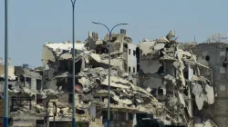 Un'immagine di Aleppo distrutta / Credit Aiuto alla Chiesa che soffre