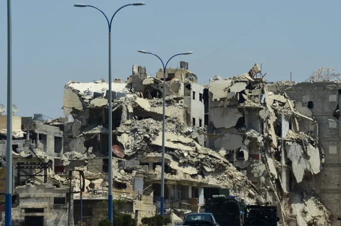 Un'immagine di Aleppo distrutta | Un'immagine di Aleppo distrutta | Credit Aiuto alla Chiesa che soffre