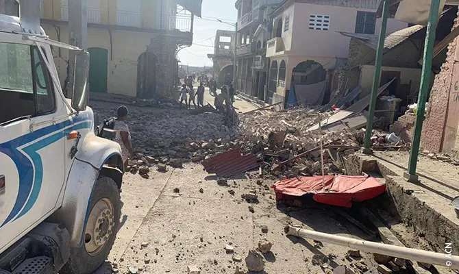 Haiti colpita dal terremoto  |  | ACN