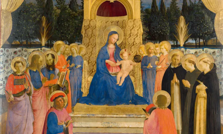 La Pala di San Marco di Beato Angelico in mostra a Firenze |  | www.palazzostrozzi.org