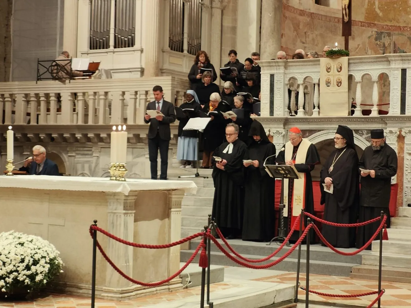 Un momento della celebrazione