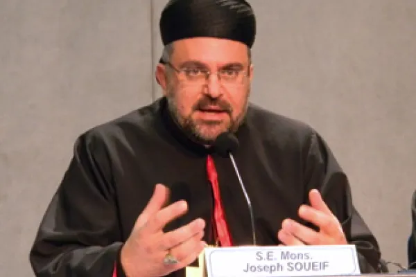 Arcieparca Joseph Soueif / EWTN