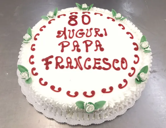 La torta che Papa Francesco donerà ai Centri Caritas | | Caritas Roma
