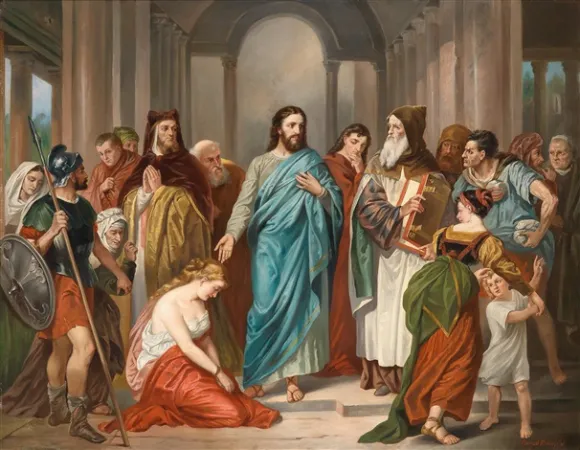 Gesù e l'adultera |  | Pd