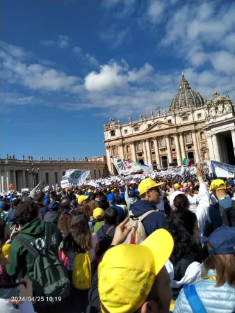 In Piazza San Pietro con l'Azione Cattolica e il Papa | | Azione cattolica Marche