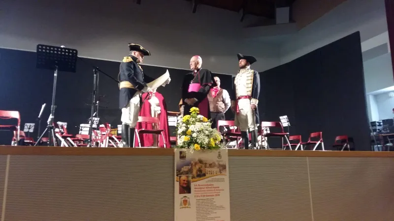 Alcune immagine della vista del Nunzio Alfred Xuereb ad Amantea | | www.webiamo.it