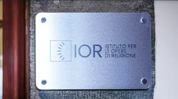 Una targa dello IOR / Archivio EWTN