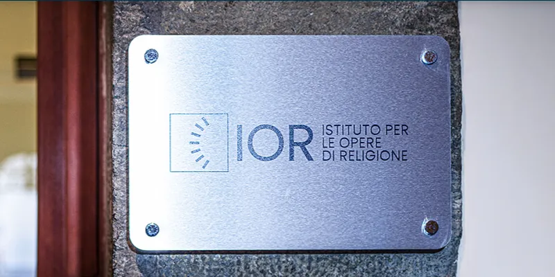 IOR | Una targa dello IOR | Archivio EWTN