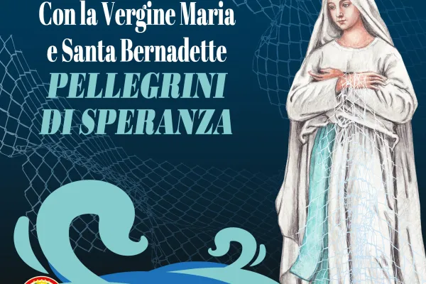 La locandina del pellegrinaggio / Credit Uff. stampa UNITALSI