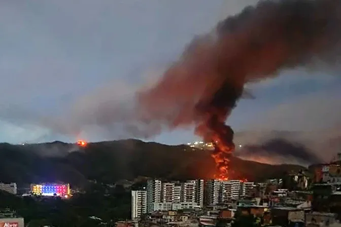 Il bombardamento a Caracas | Il bombardamento a Caracas | Credit AciPrensa